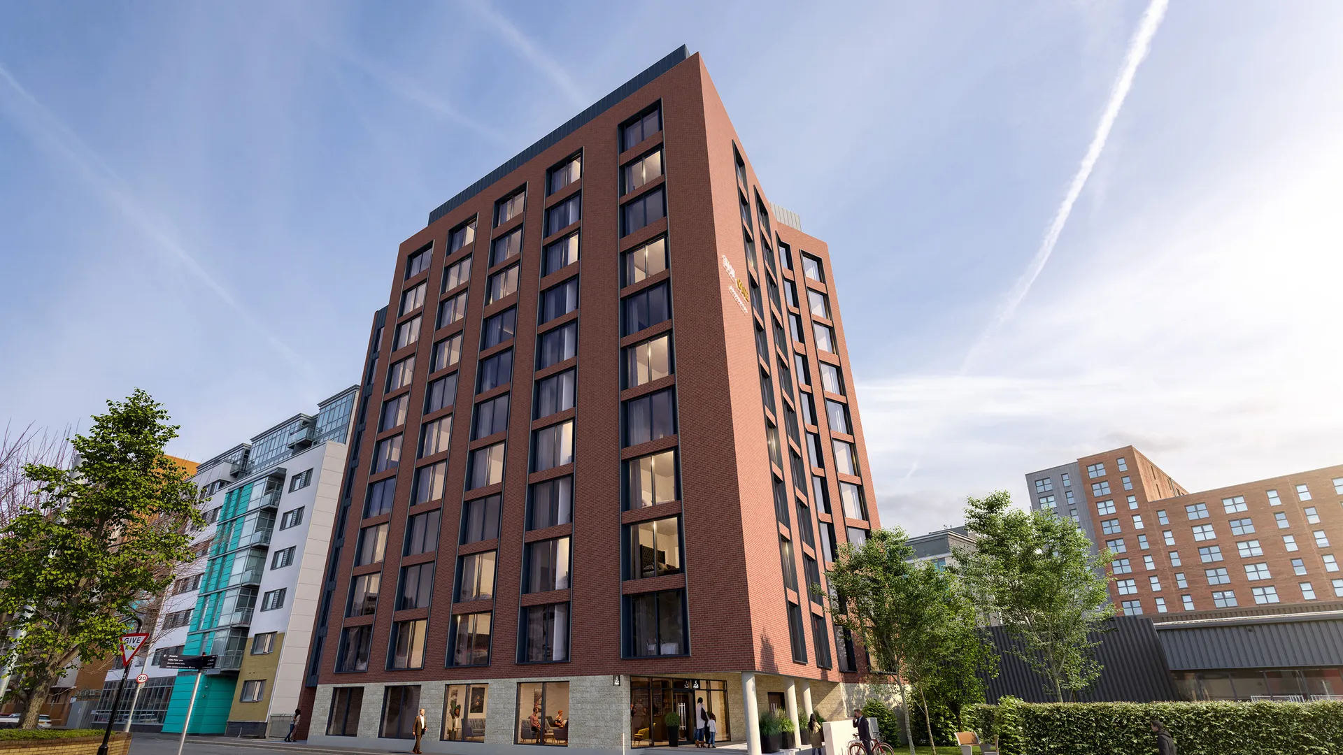 Leeds The One Residences Exterior Streeet